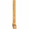 Ekena Millwork Eugene Rough Sawn Timber Gable Bracket, Western Red Cedar, 108"W x 40"H x 4"D x 4"F, 9/12 Pitch GBW108X40X0404EUG00RWR - alternate 4